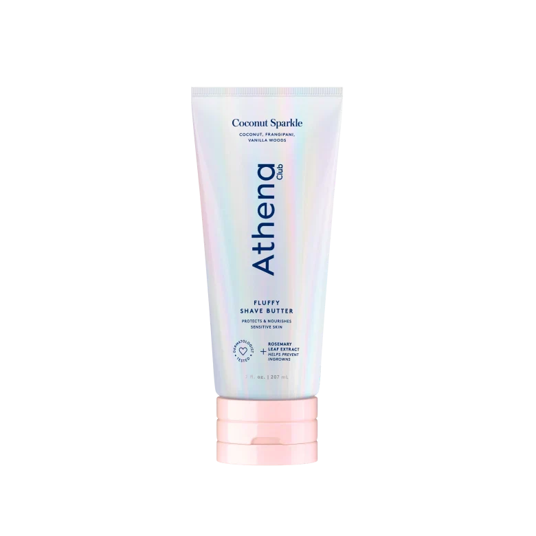 Fluffy Shave Butter - Soft Razor Cushion Coconut Sparkle / Full Size