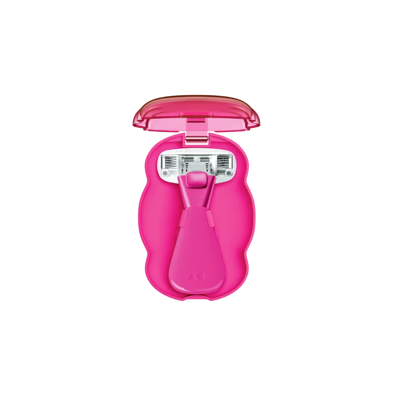 The Mini Razor - Compact Razor Care Super Pink