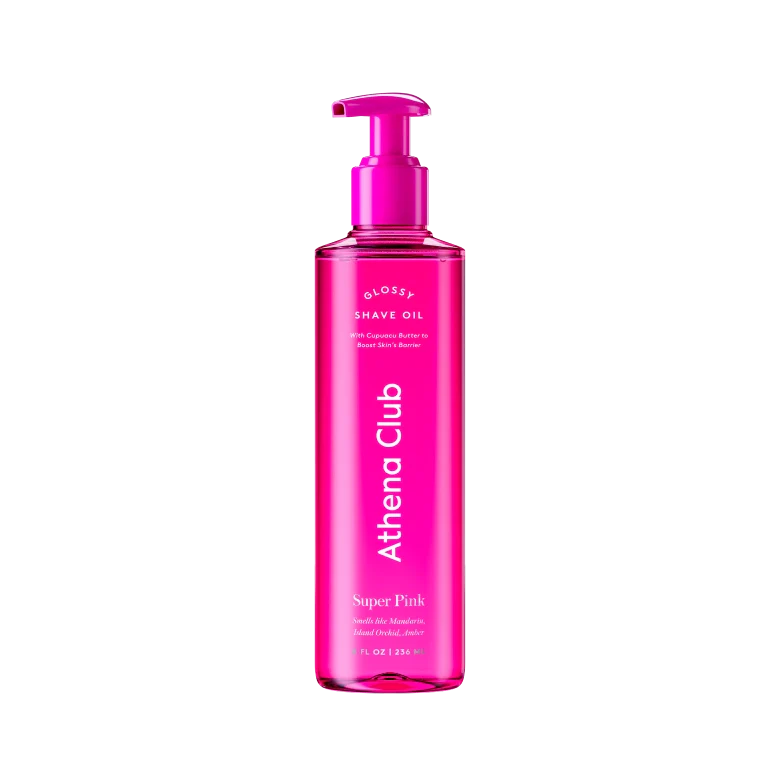 Glossy Shave Oil - Super Pink Razor Glide Super Pink