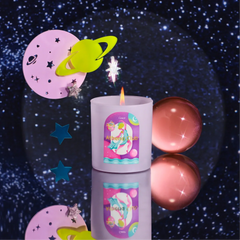 Cosmic Light Candle - Celestial Scented Glow