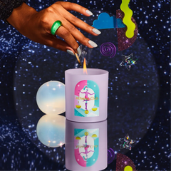 Cosmic Light Candle - Celestial Scented Glow