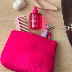 Cloud Pouch - Super Pink Travel Pouch