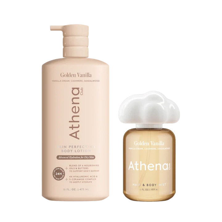 Lotion and Mist Duo - Golden Vanilla Fragrance Pairing Golden Vanilla Fragrance Pairing