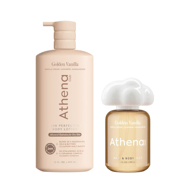 Lotion and Mist Duo - Golden Vanilla Fragrance Pairing Golden Vanilla