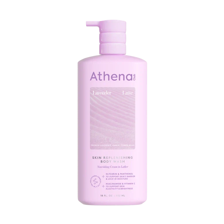 Skin Replenishing Body Wash - Lavender Latte Shower Cleanse Lavender Latte
