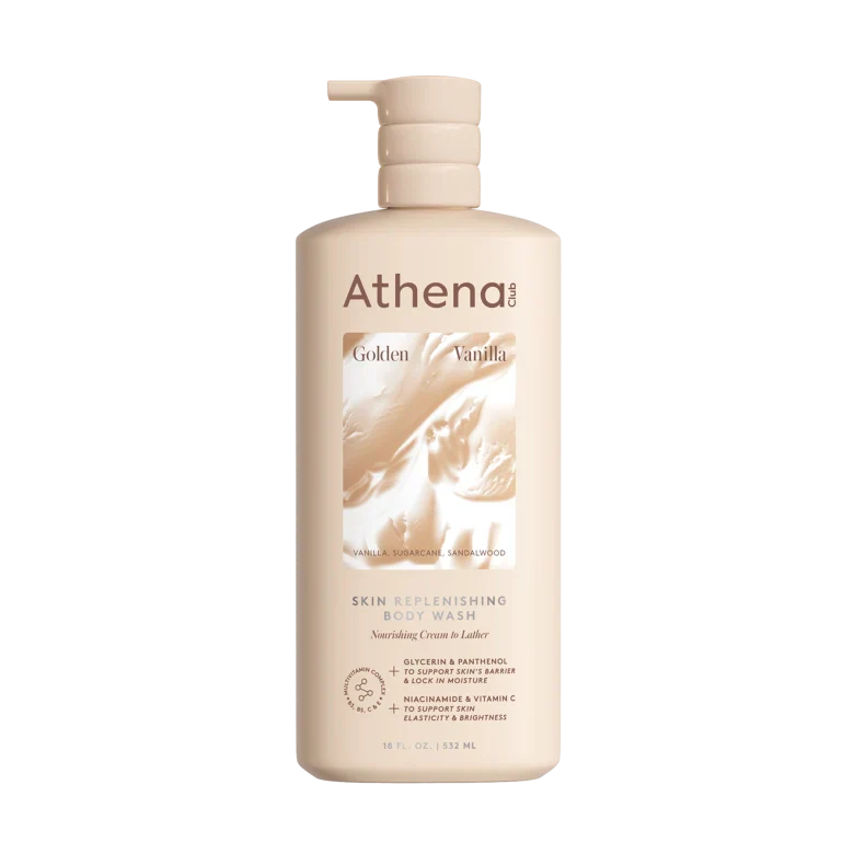 Skin Replenishing Body Wash - Golden Vanilla Shower Cleanse