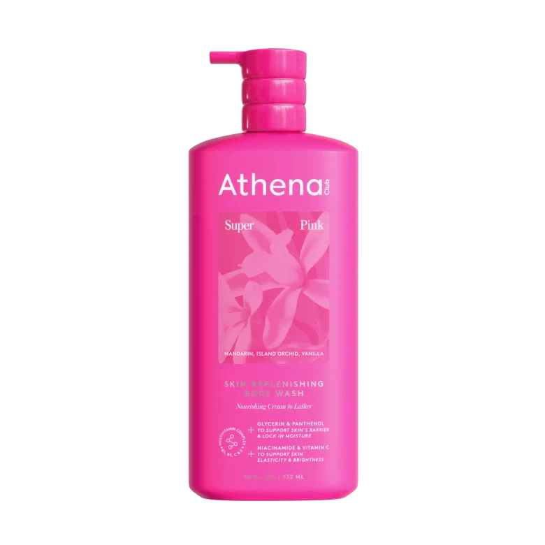 Skin Replenishing Body Wash - Super Pink Shower Cleanse Super Pink