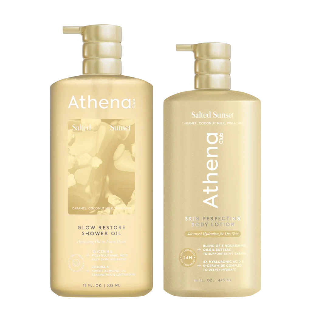 Shower Oil & Lotion Duo - Salted Sunset Shower Pairing
